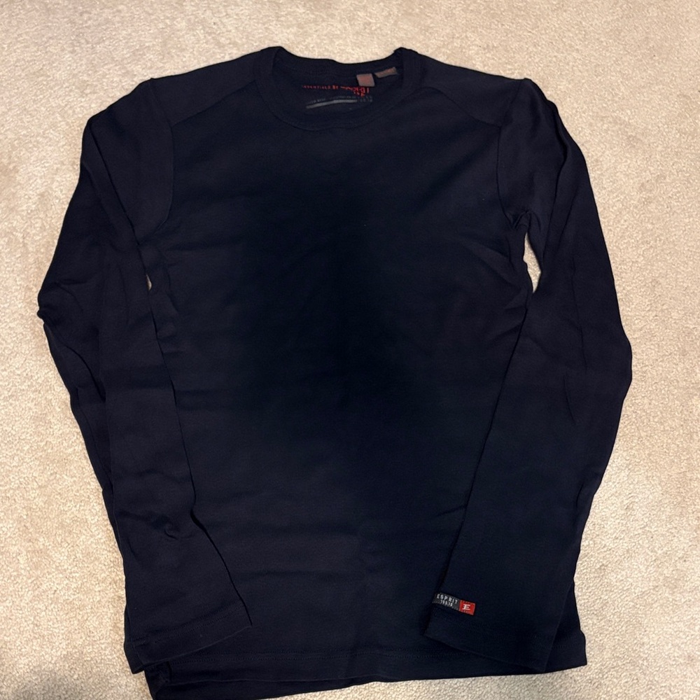 Esprit Men's Black Long Sleeve Tee